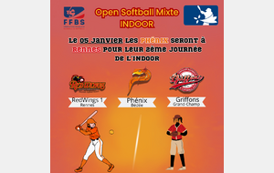 Journée 2 - Open Softball Mixte INDOOR