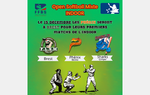 Journée Open Softball Mixte INDOOR