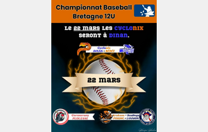 Championnat Baseball Bretagne 12U