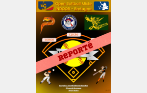 Journée 1 : Open INDOOR Bretagne - Softball