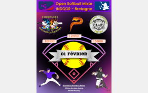 Journée 5 : Open INDOOR Bretagne - Softball