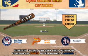 Journée 4 : Open OUTDOOR Bretagne - Softball